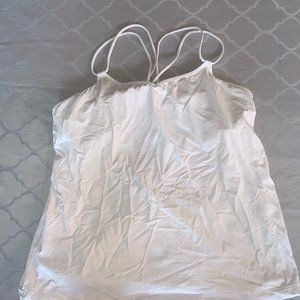 Lululemon 2-in-1 Open Back Strappy Tank Top